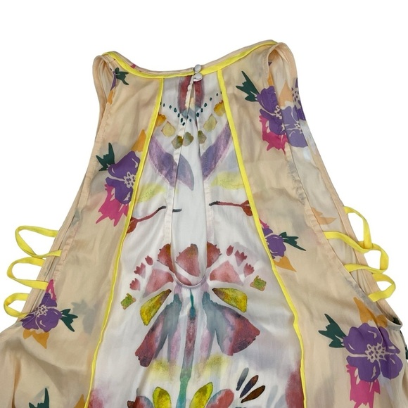 Free People Dream Free Watercolor Slip Tunic Mini Dress - Picture 11 of 16